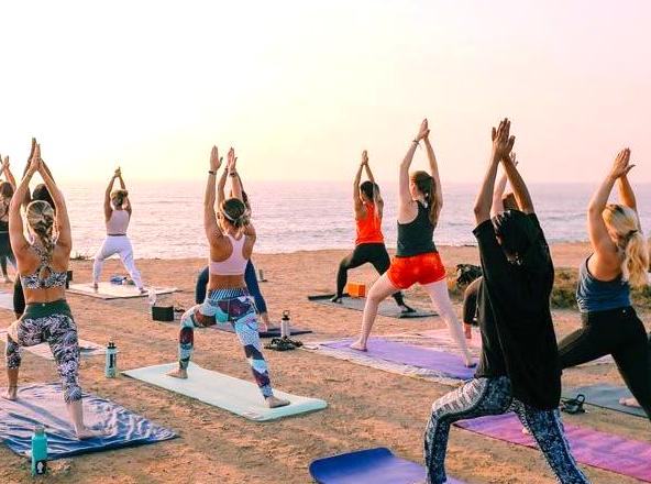 Experience Serenity with Yoga by the Seashore