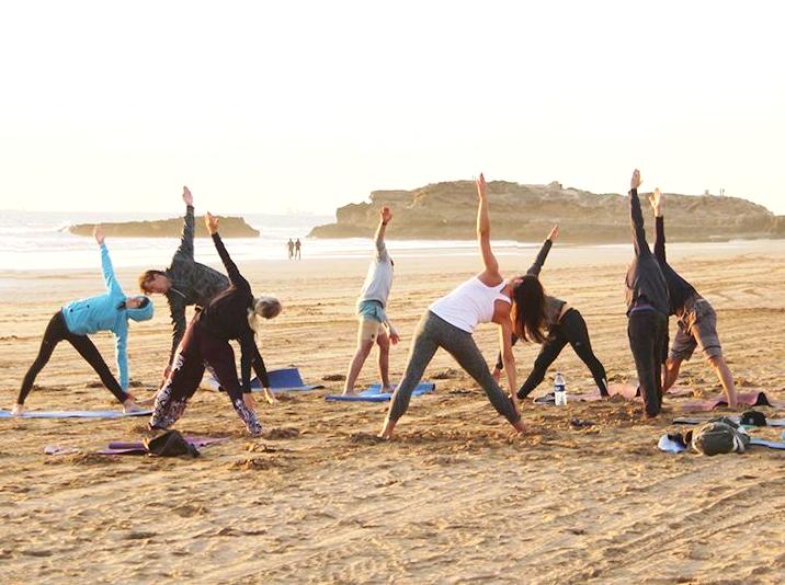 Unwind with a Yoga Class on the Sand